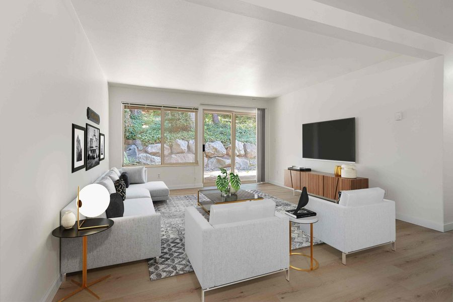 Open living room