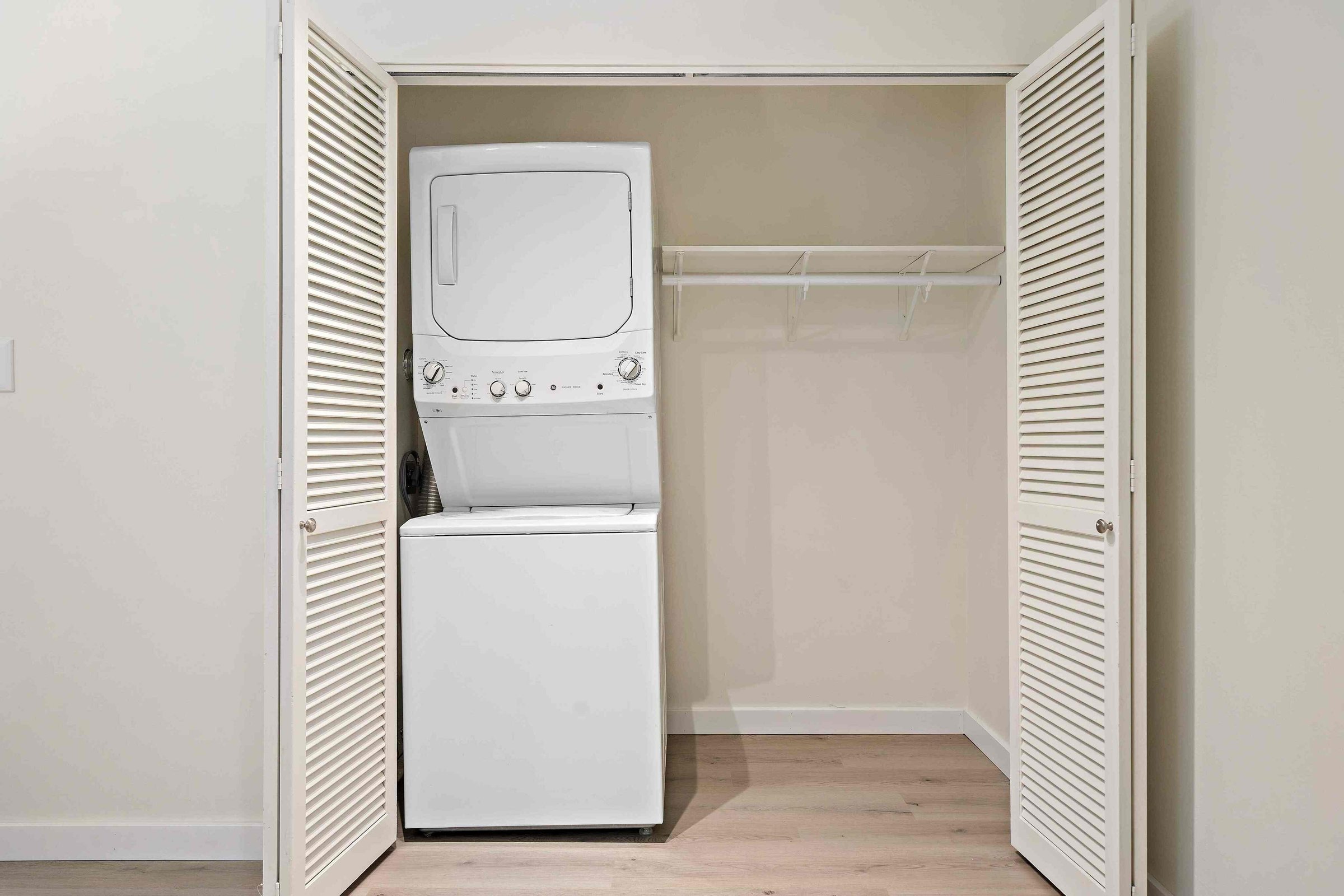 In-home washer and dryer